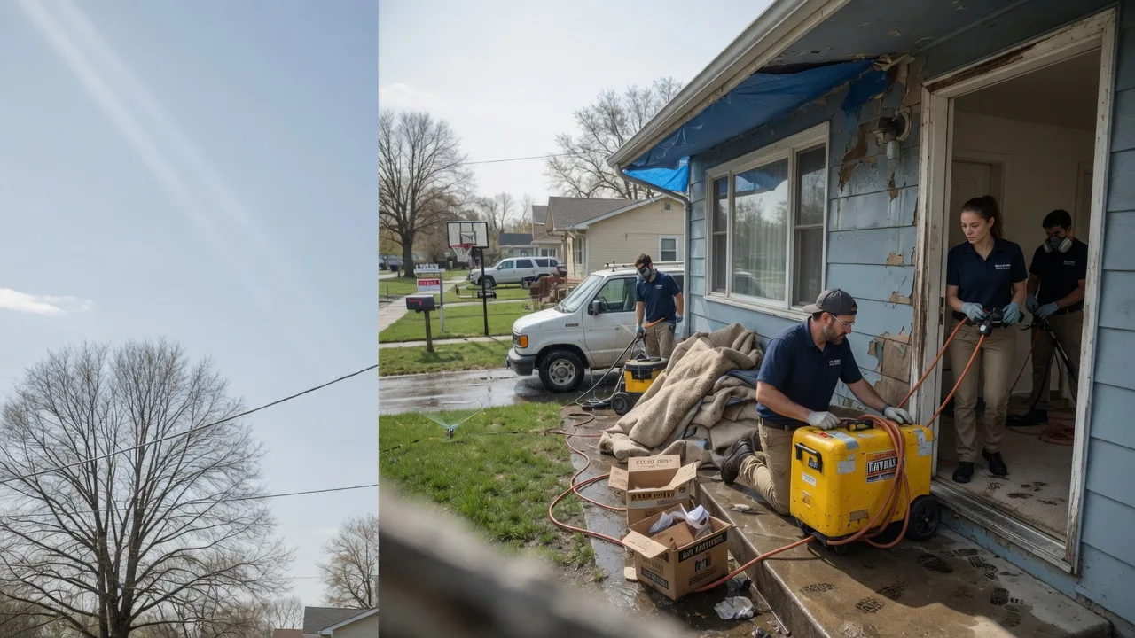 Basement Flood Cleanup in Russell, MA near me